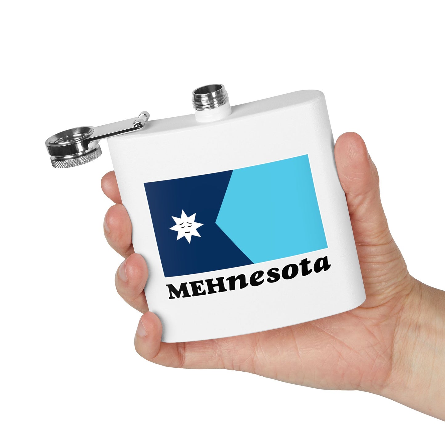 MEHNESOTA FLAG FLASK | Uff Da Originals