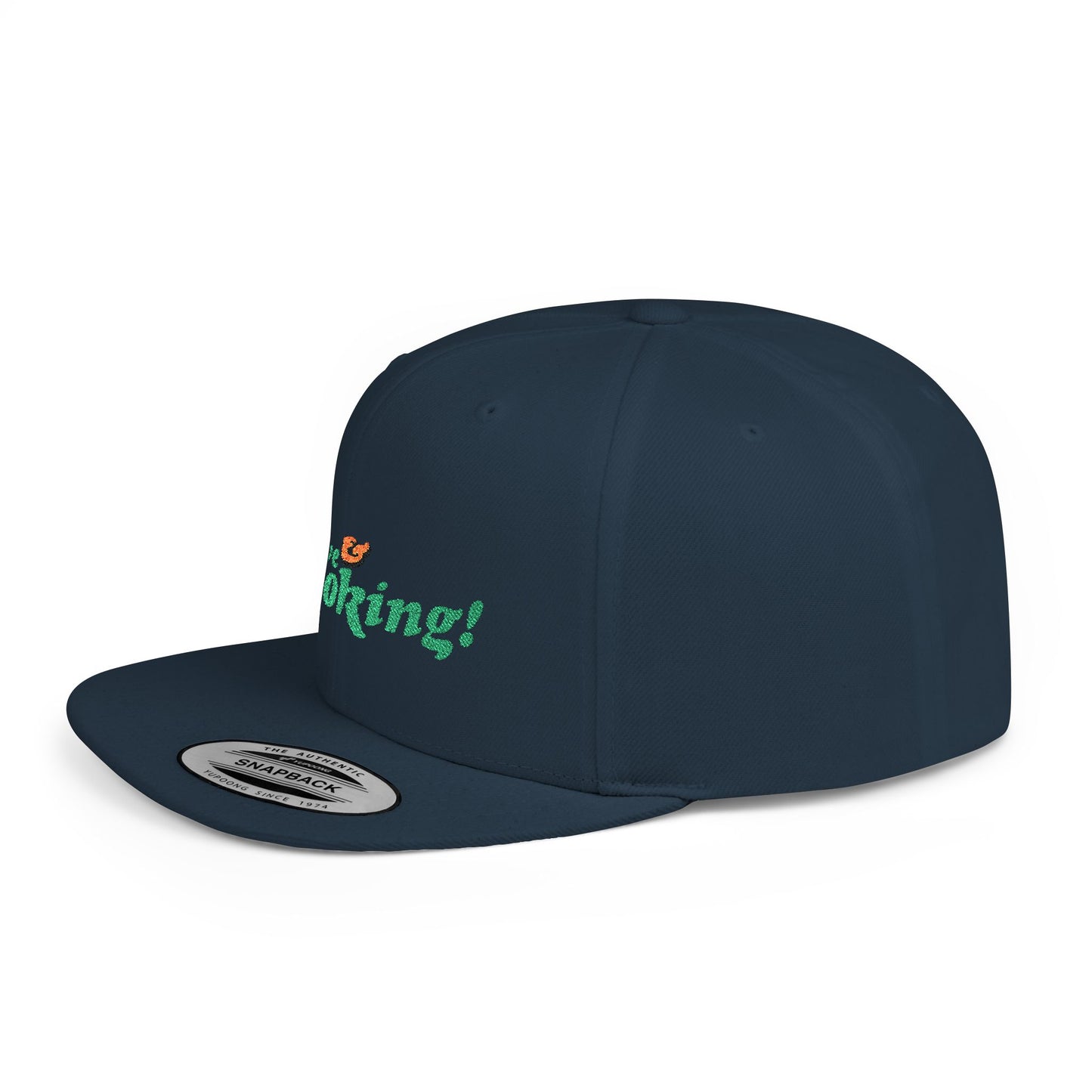ALIVE & SMOKING (Flat Bill Snapback) | Cancel Couture