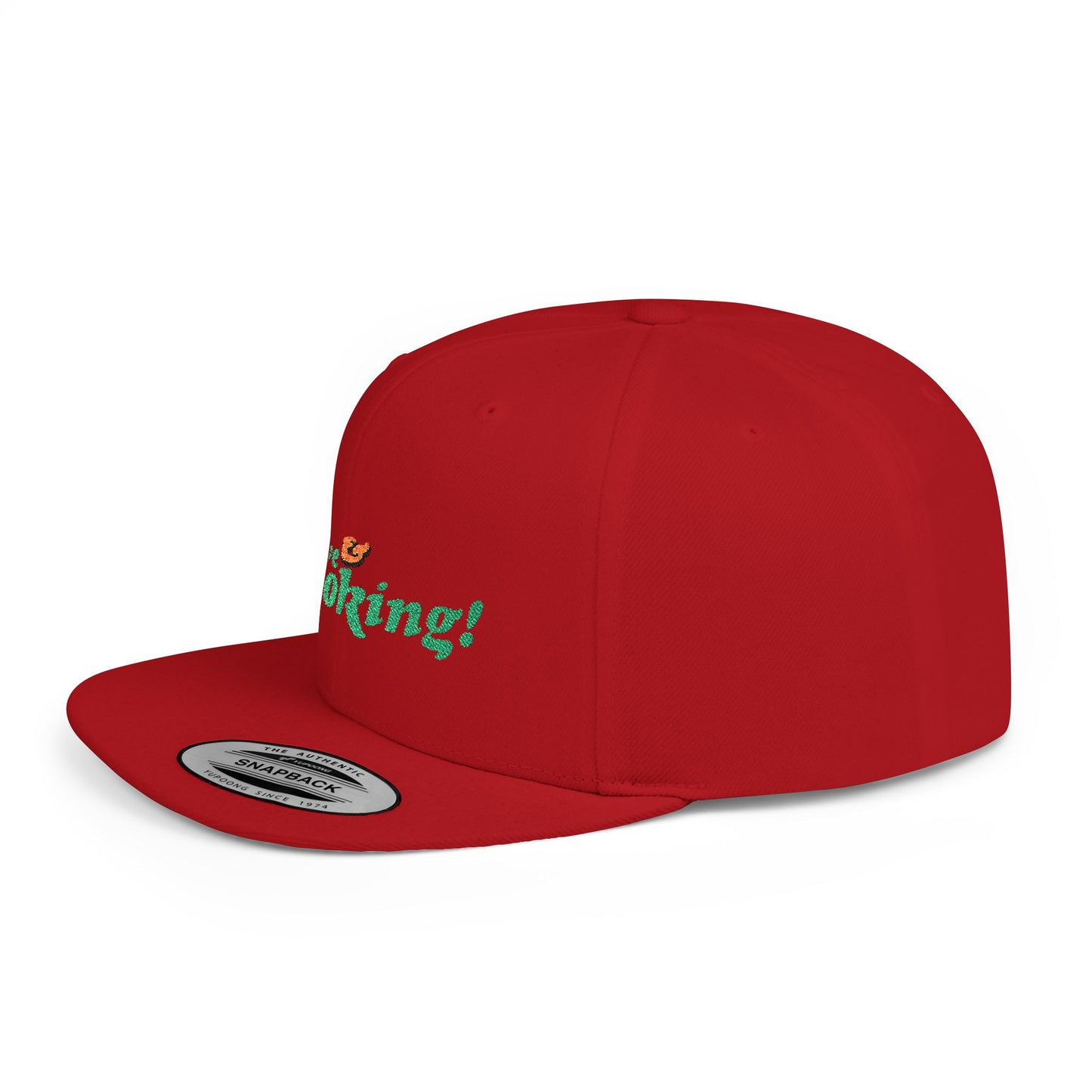 ALIVE & SMOKING (Flat Bill Snapback) | Cancel Couture