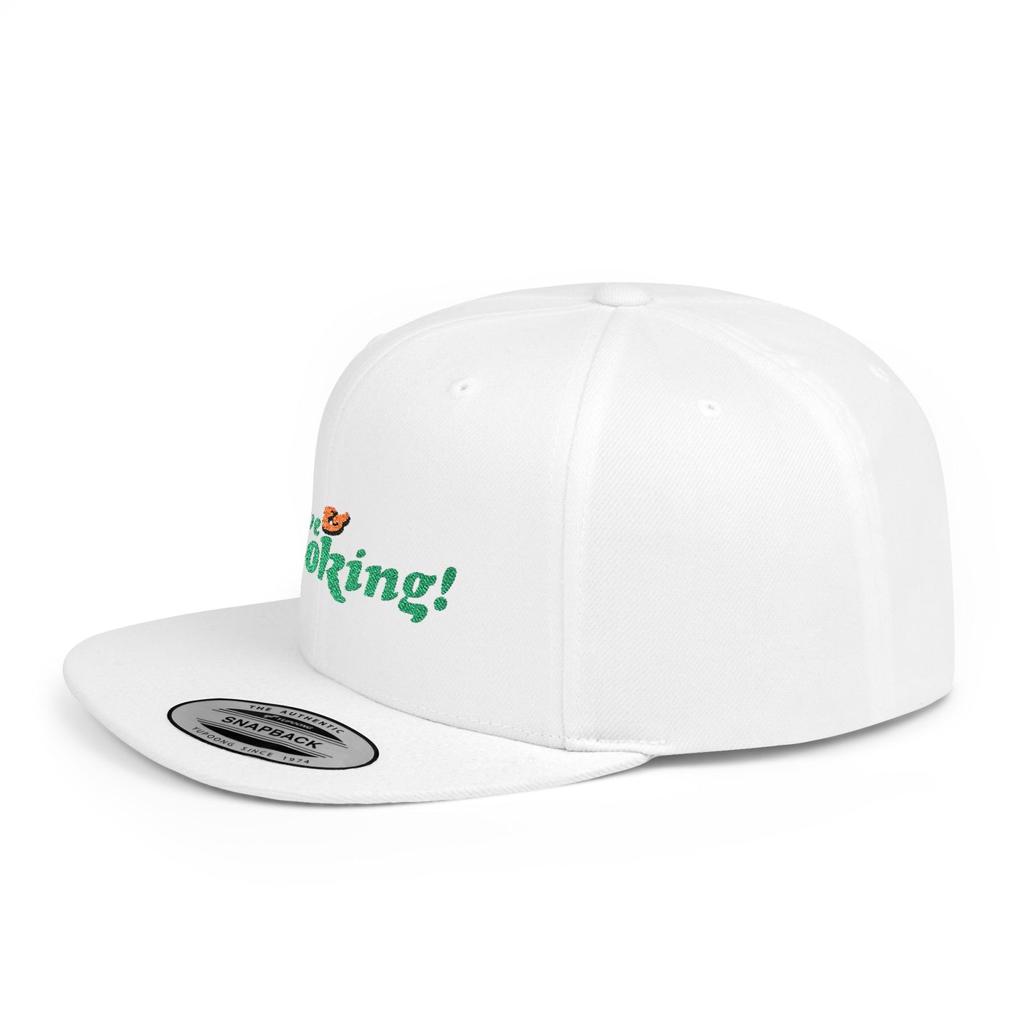 ALIVE & SMOKING (Flat Bill Snapback) | Cancel Couture