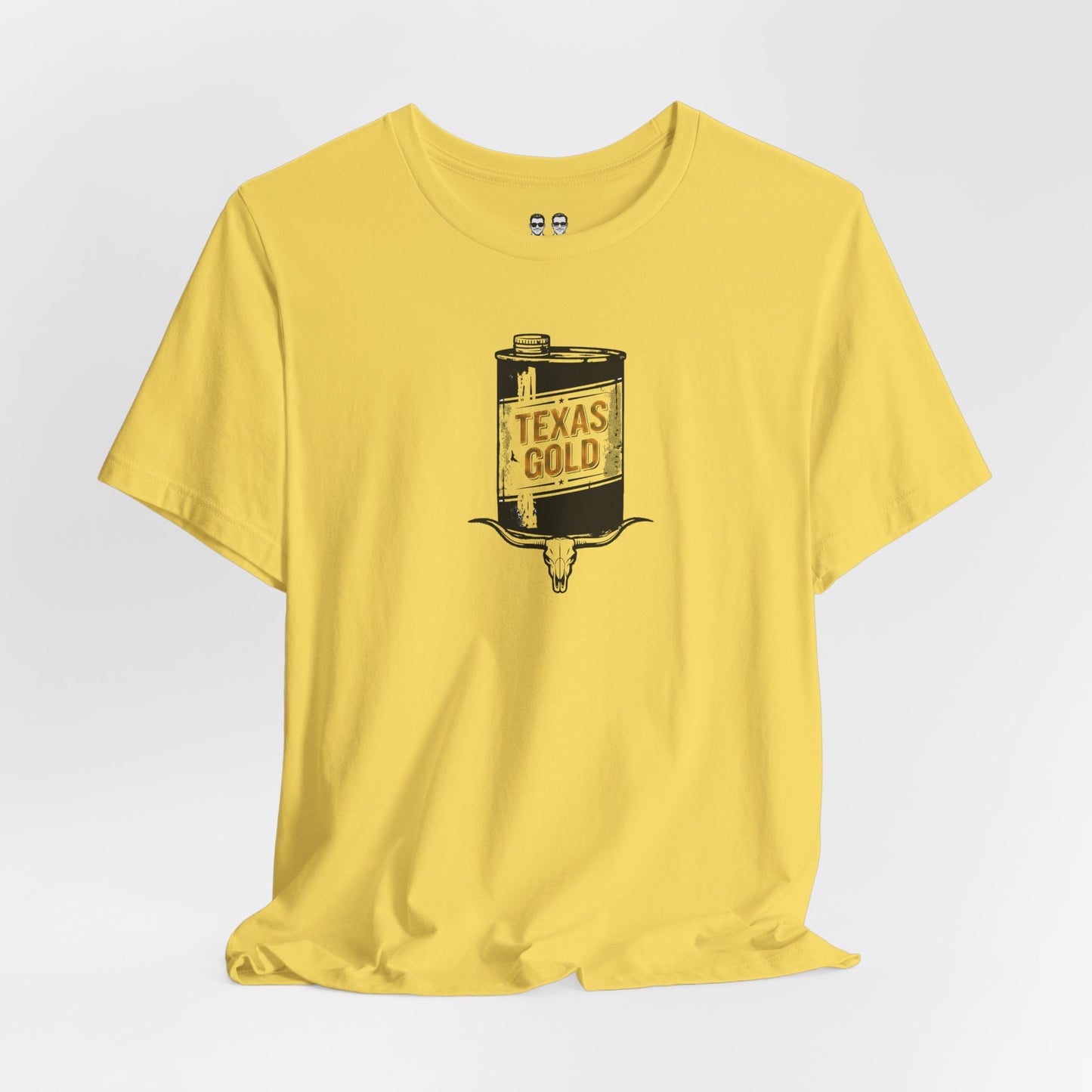 Texas Gold Can — Vintage Oilfield Graphic T-Shirt