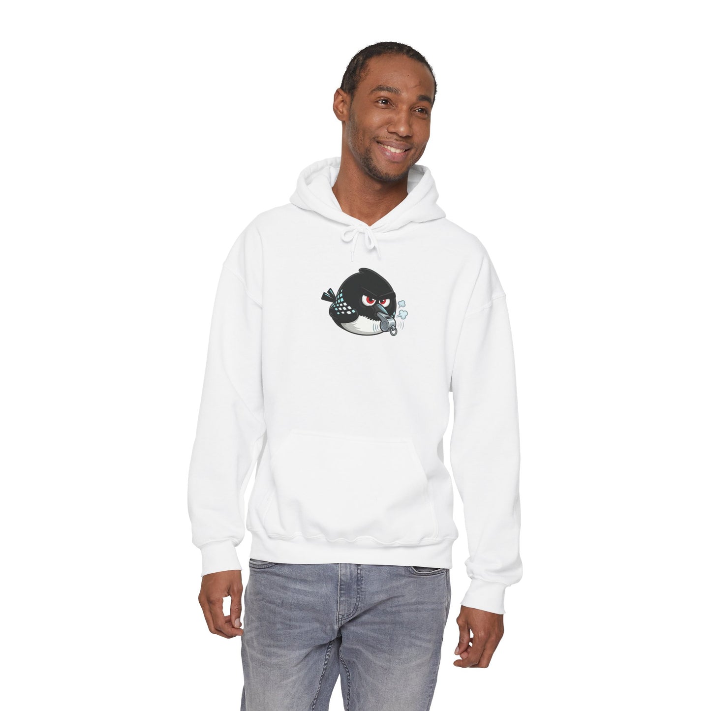 Angry MN loon Hoodie Sweatshirt