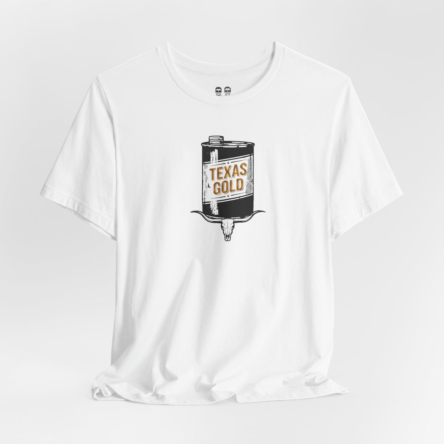 Texas Gold Can — Vintage Oilfield Graphic T-Shirt