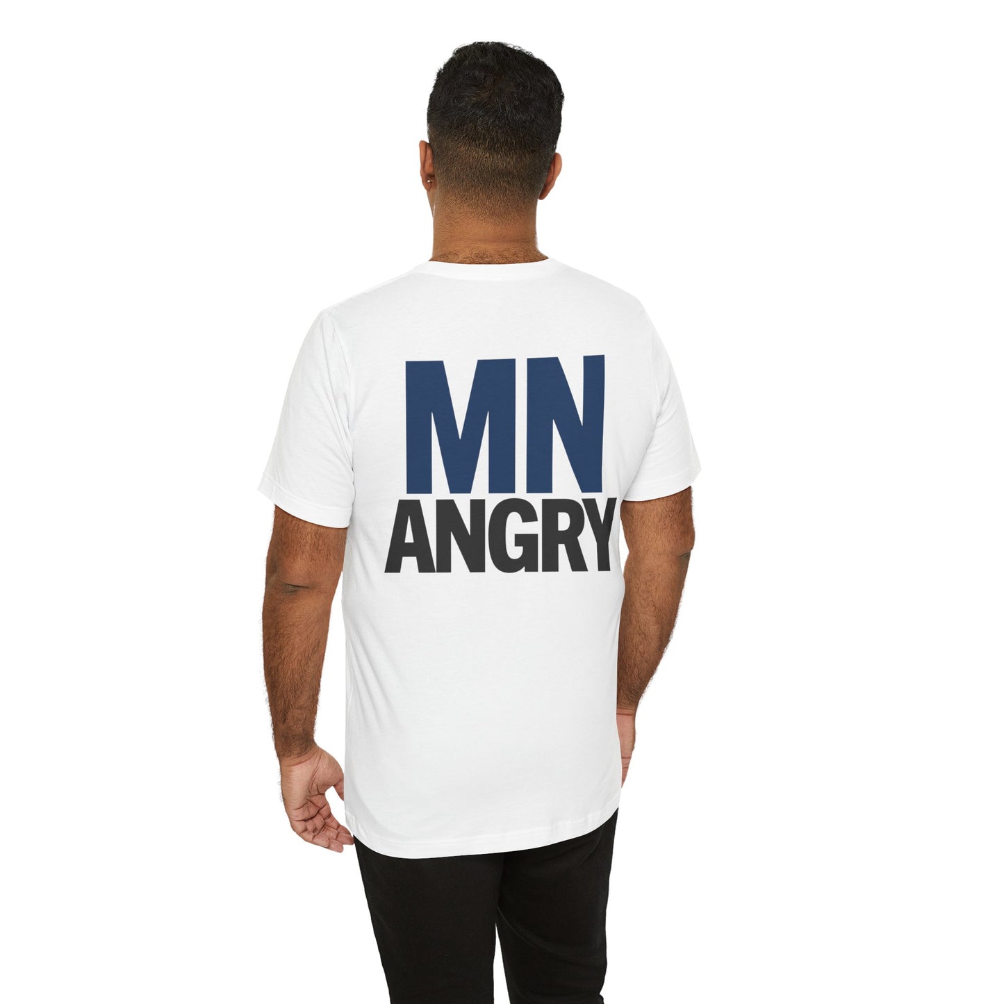 MN Angry T-Shirt front and back