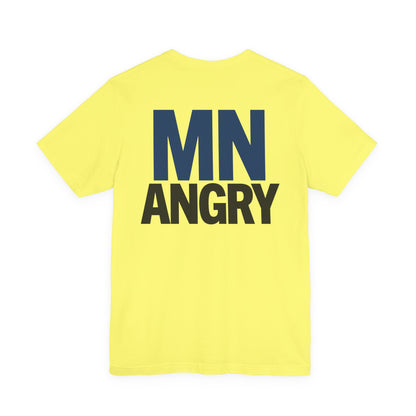 MN Angry T-Shirt front and back