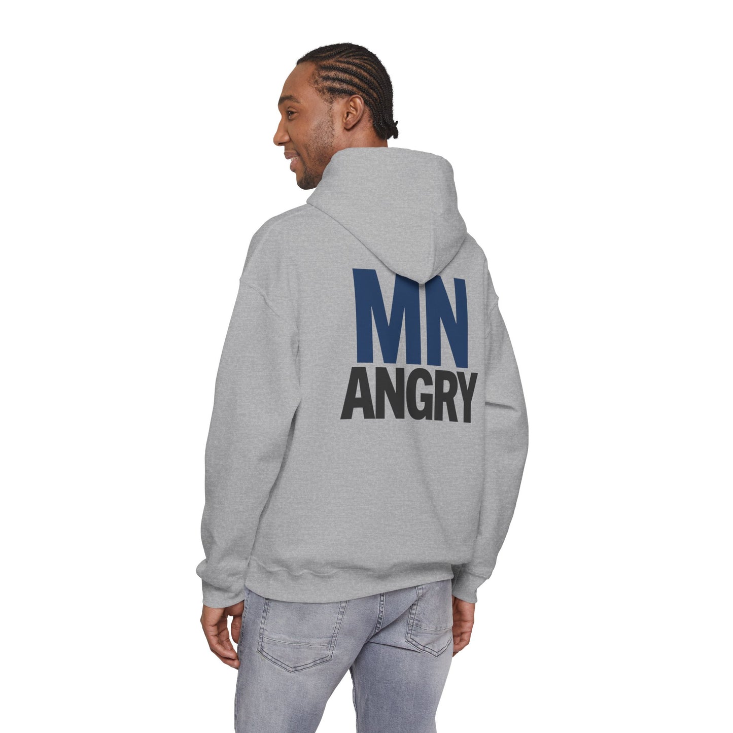 Angry MN loon Hoodie Sweatshirt