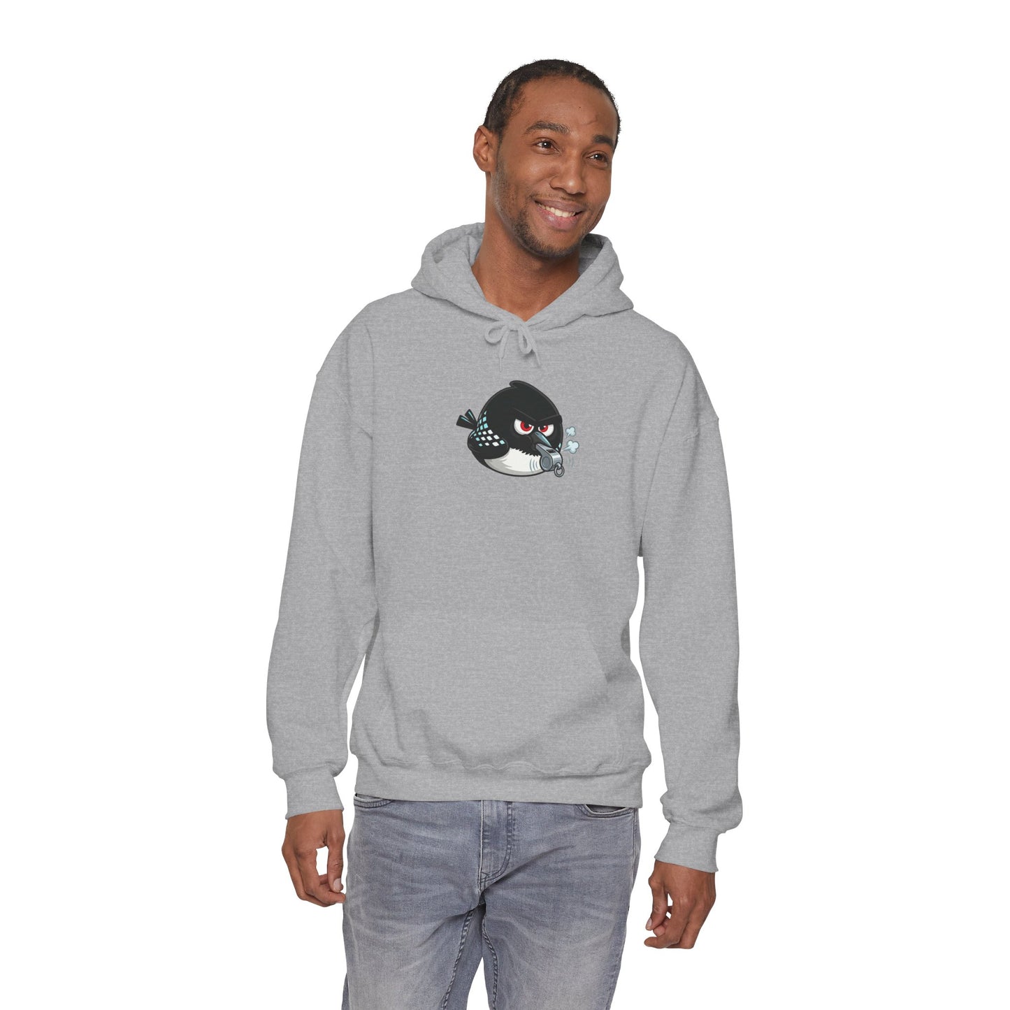 Angry MN loon Hoodie Sweatshirt