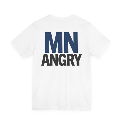MN Angry T-Shirt front and back
