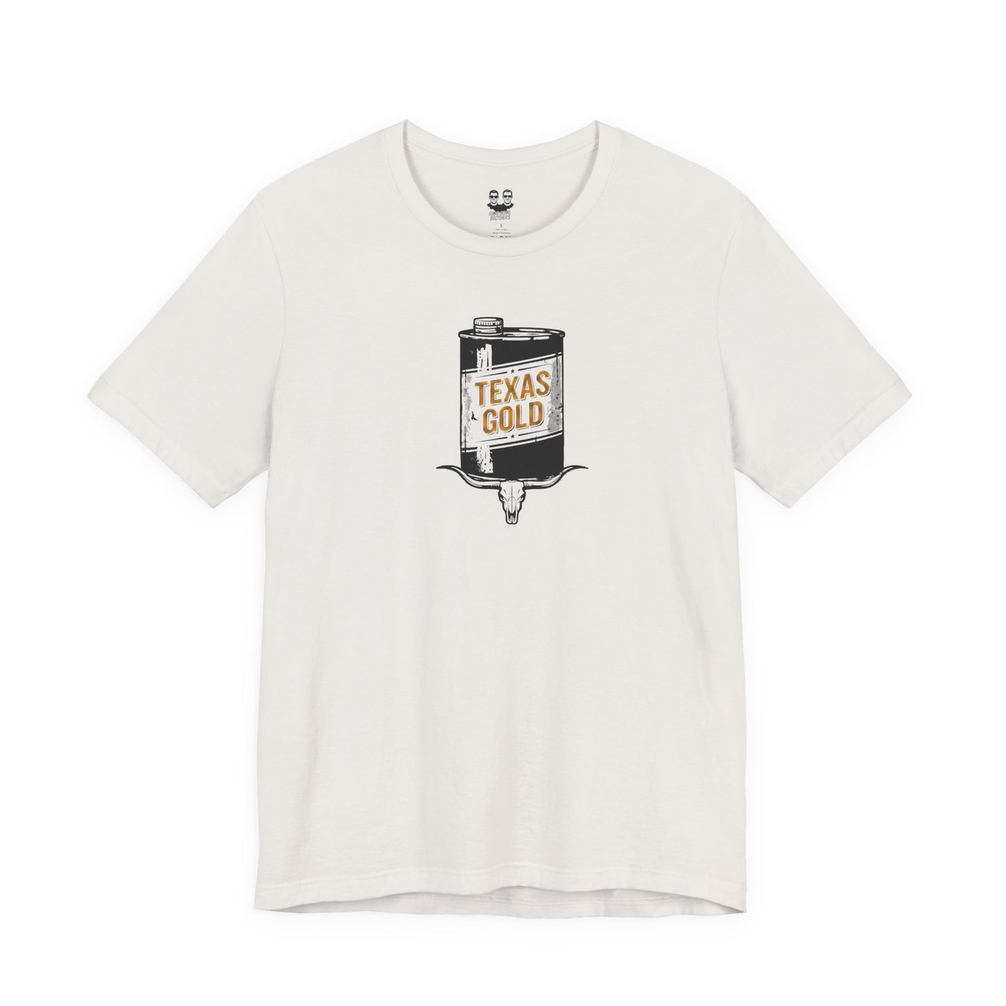 Texas Gold Can — Vintage Oilfield Graphic T-Shirt