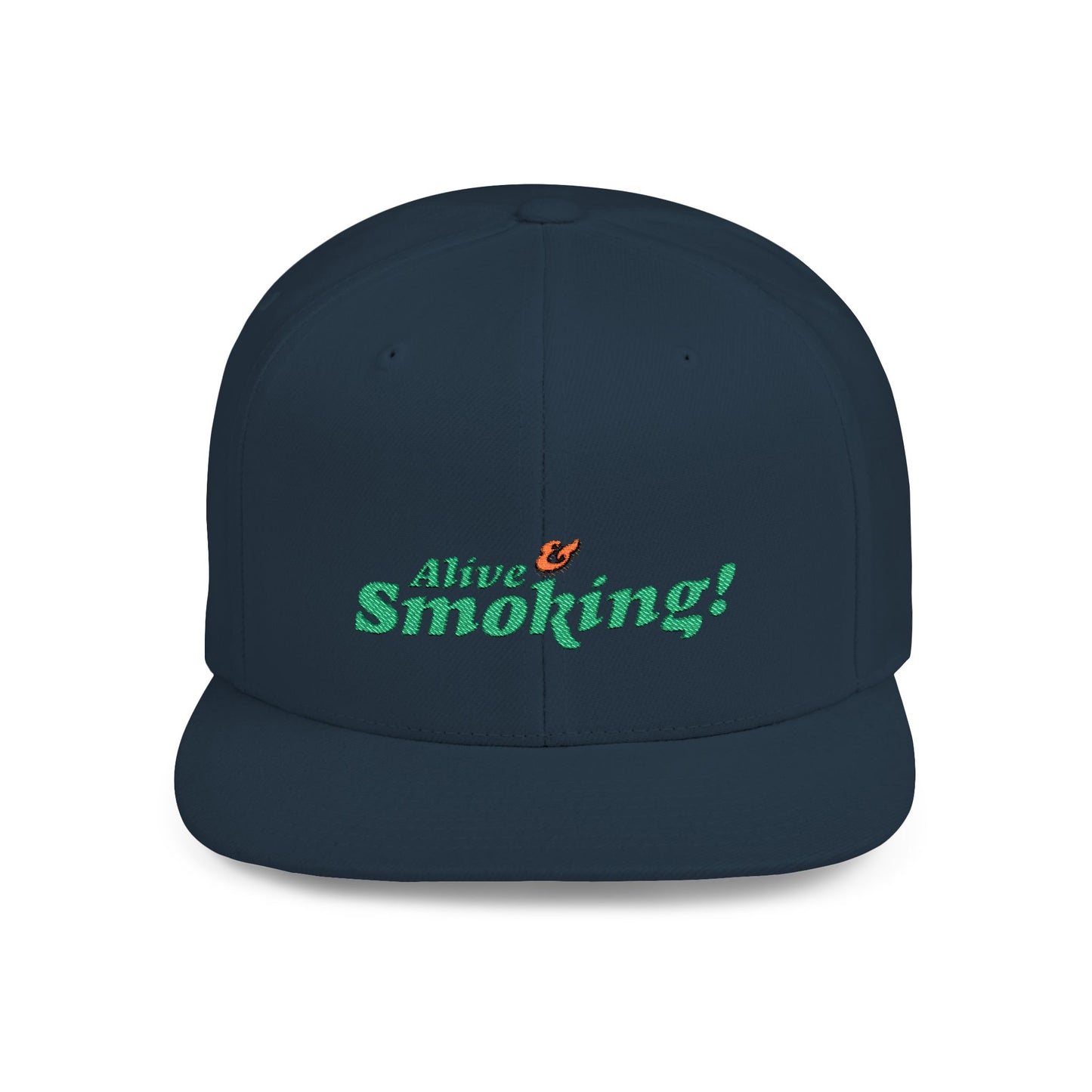 ALIVE & SMOKING (Flat Bill Snapback) | Cancel Couture