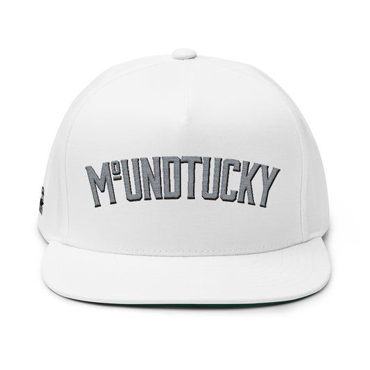 MOUNDTUCKY (Embroidered Flat Bill Cap) | Uff Da Originals