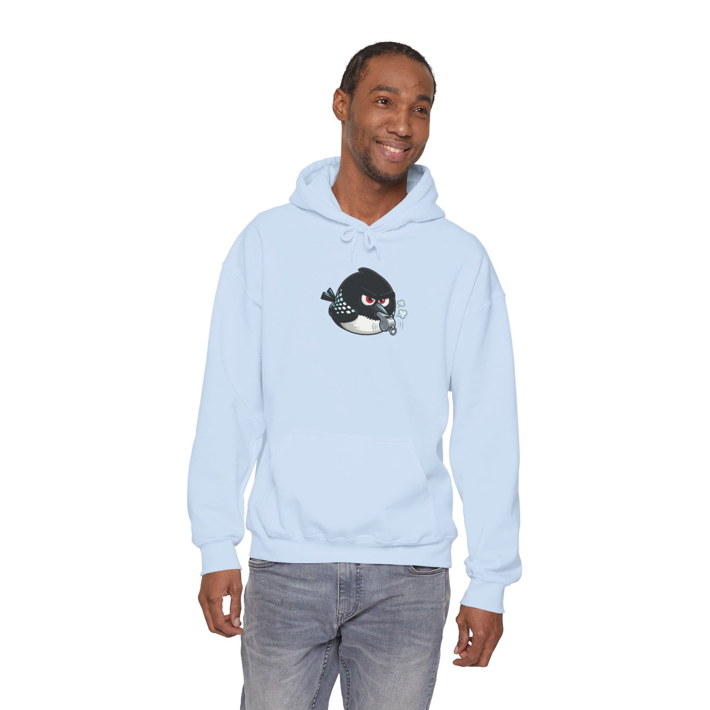 Angry MN loon Hoodie Sweatshirt