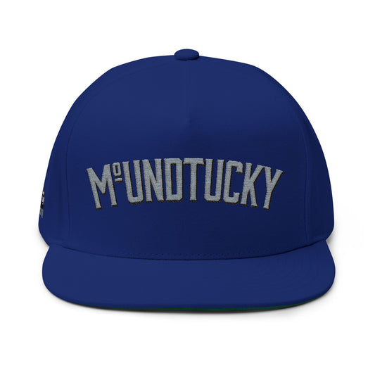 MOUNDTUCKY (Embroidered Flat Bill Cap) | Uff Da Originals