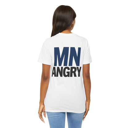 MN Angry T-Shirt front and back
