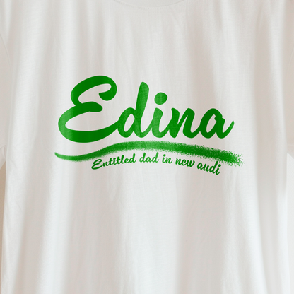 E.D.I.N.A. (Subtle Shade for Suburban Legends Unisex Tee) | Uff da Originals