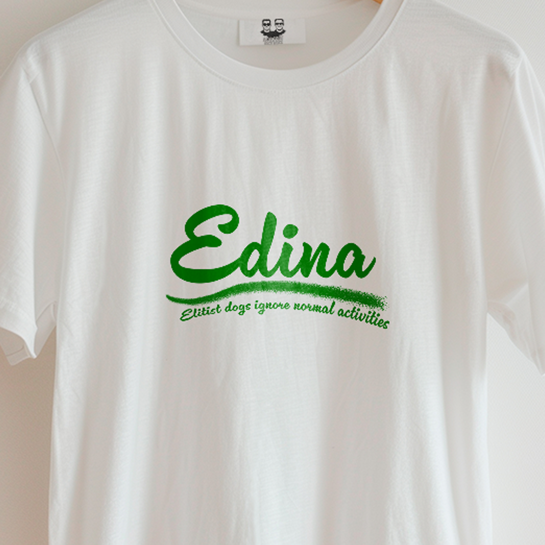 E.D.I.N.A. (Elitist Dogs Ignore Normal Activities Unisex Tee) | Uff Da Originals
