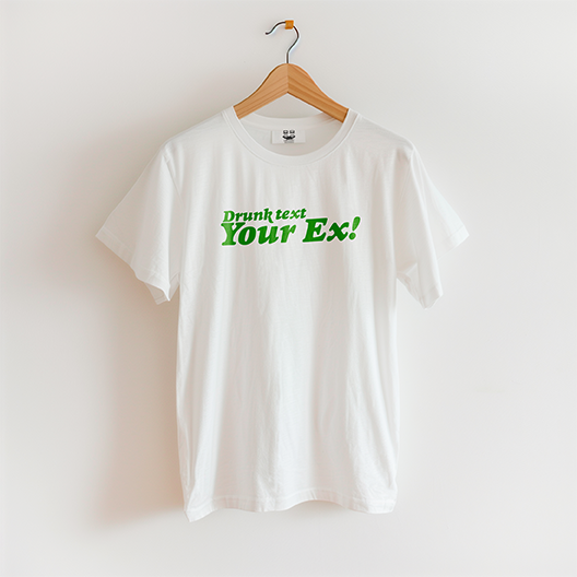 DRUNK TEXT YOUR EX (Unisex Tee) | Don't Care Flexwear