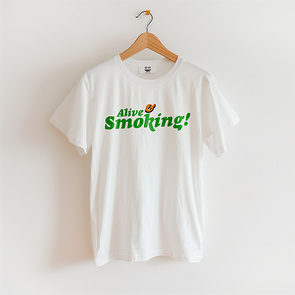 ALIVE & SMOKING (Unisex Tee) | Cancel Couture