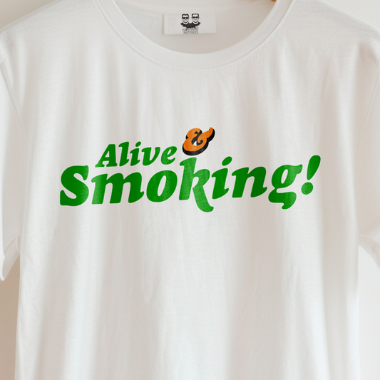 ALIVE & SMOKING (Unisex Tee) | Cancel Couture