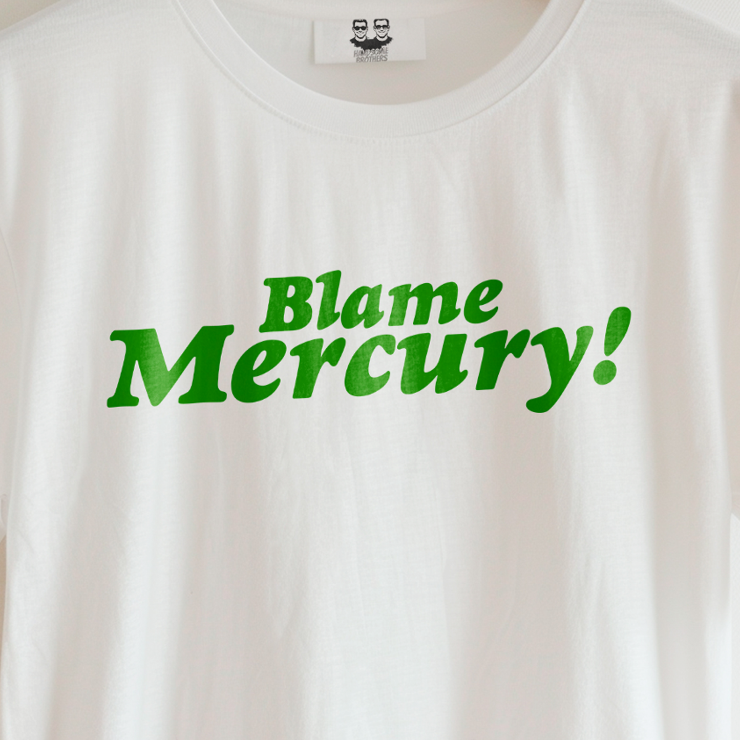 BLAME MERCURY (Unisex Tee) | Don't Care Flexwear
