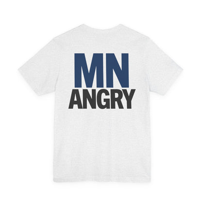 MN Angry T-Shirt front and back