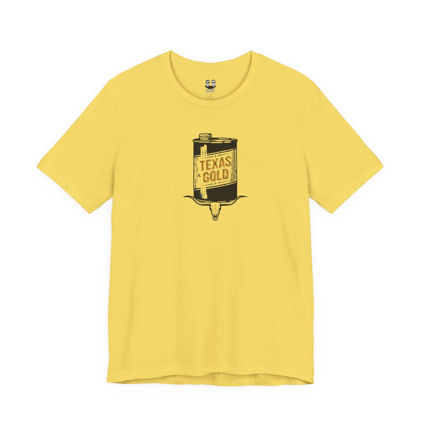 Texas Gold Can — Vintage Oilfield Graphic T-Shirt