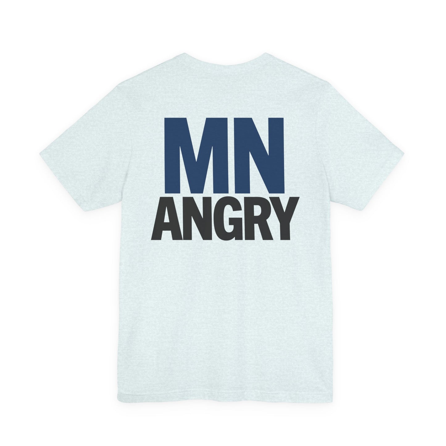 MN Angry T-Shirt front and back