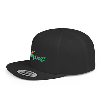 ALIVE & SMOKING (Flat Bill Snapback) | Cancel Couture