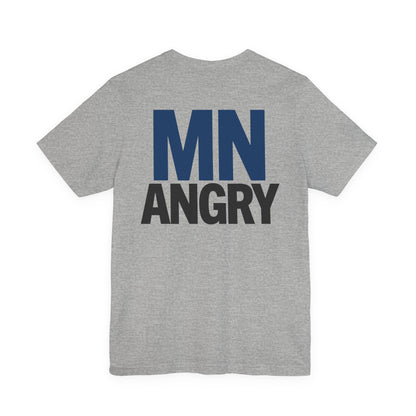 MN Angry T-Shirt front and back