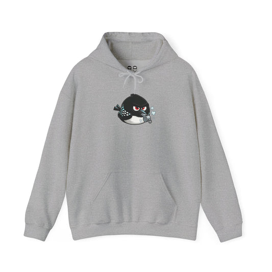 Angry MN loon Hoodie Sweatshirt