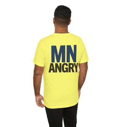 MN Angry T-Shirt front and back