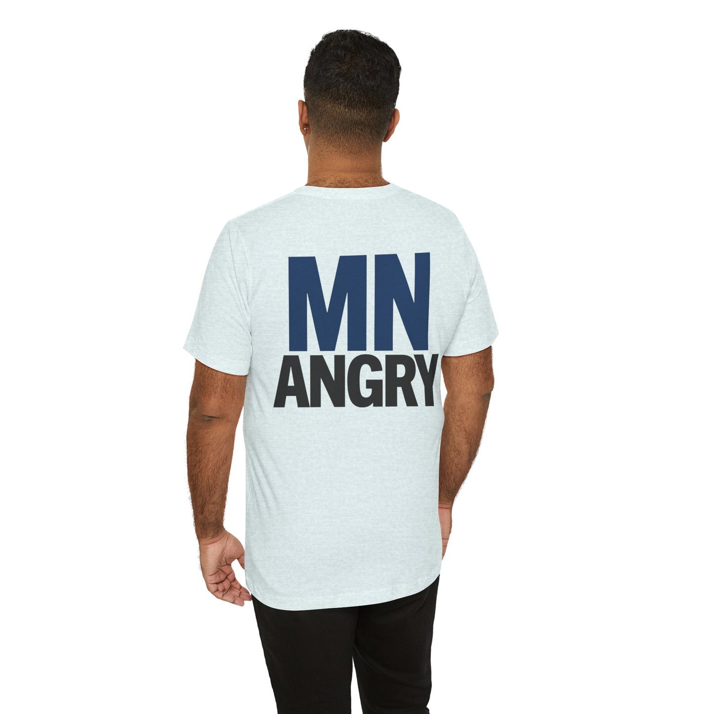 MN Angry T-Shirt front and back