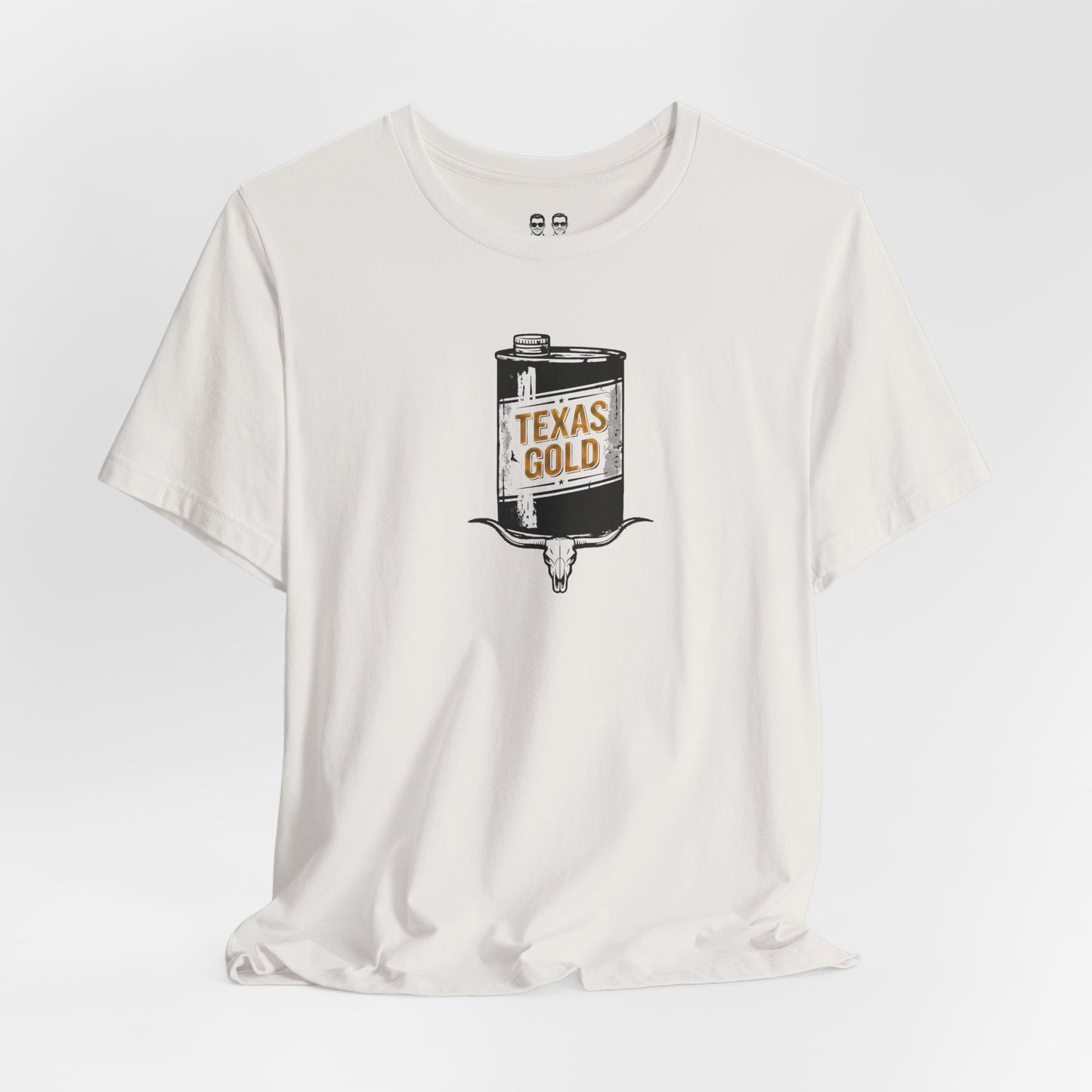 Texas Gold Can — Vintage Oilfield Graphic T-Shirt