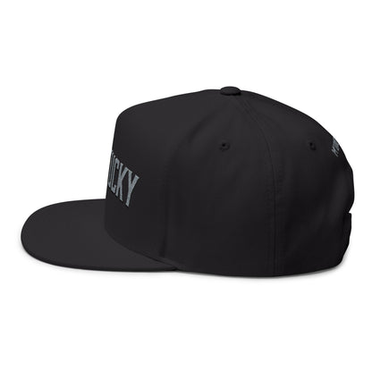 MOUNDTUCKY (Embroidered Flat Bill Cap) | Uff Da Originals