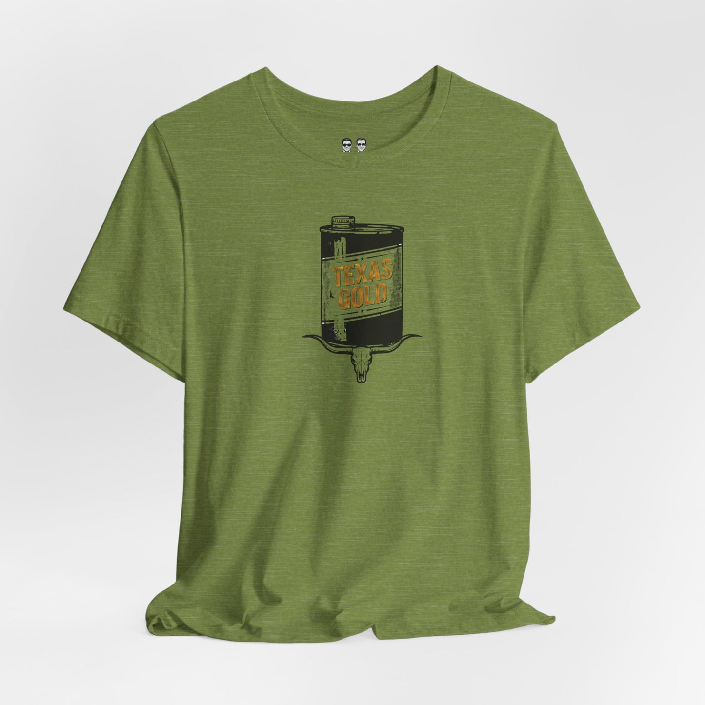 Texas Gold Can — Vintage Oilfield Graphic T-Shirt