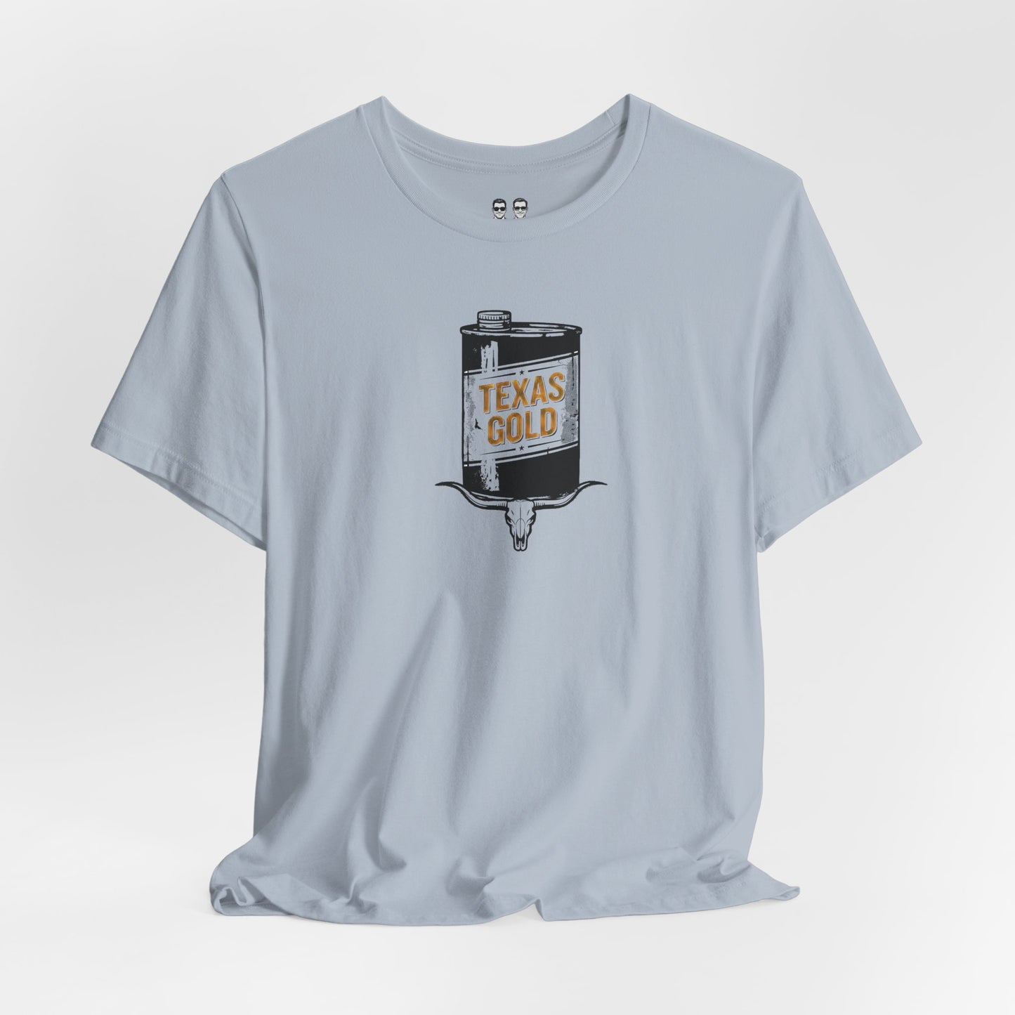 Texas Gold Can — Vintage Oilfield Graphic T-Shirt